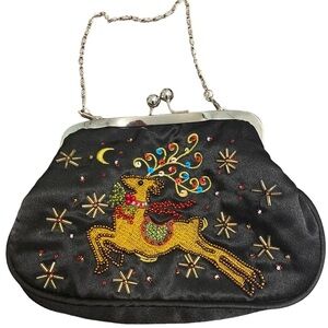Christmas Reindeer purse